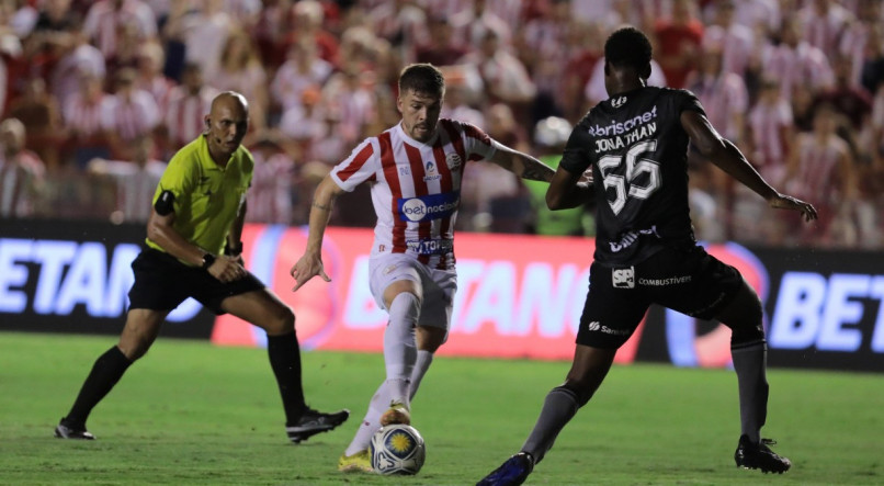 Náutico não foi bem na conclusão das jogadas contra o Ceará pela Copa do Nordeste