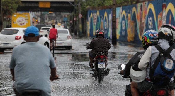 Previs&atilde;o de final de semana chuvoso da Regi&atilde;o Metropolitana do Recife