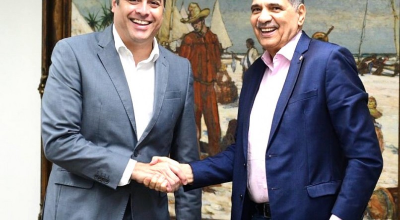 Encontro do deputado João Paulo e o presidente do Banco do Nordeste, Paulo Câmara