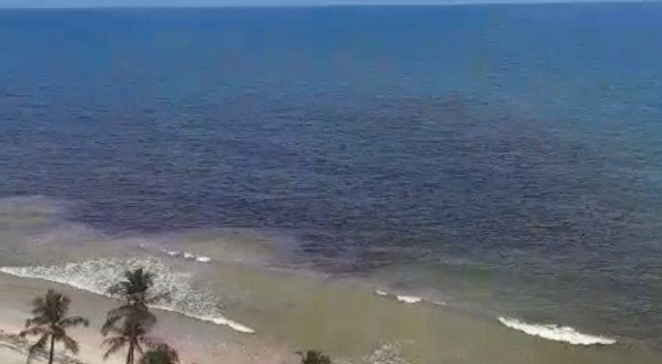 Maré vermelha: Análise da água do mar de Boa Viagem, no Recife, confirma maré vermelha; praia segue monitorada 