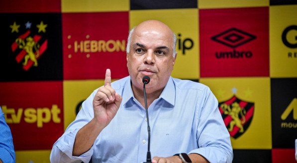 Yuri Romão, presidente do Sport, em entrevista