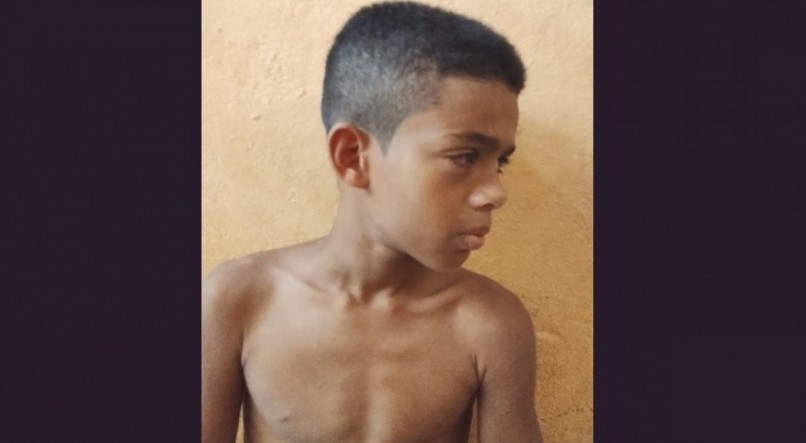 Jackson Kovalick Dantas Silva, de 10 anos, foi morto a tiros enquanto dormia, em Itamaracá