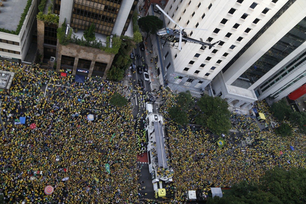 Ato De Bolsonaro Na Paulista: Deu Quantas Pessoas? Veja Fotos Do Ato ...