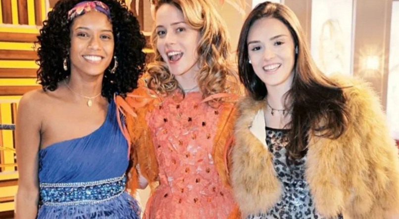 Taís Araújo, Leandra Leal e Isabelle Drummond, as "Empreguetes" de "Cheias de Charme".