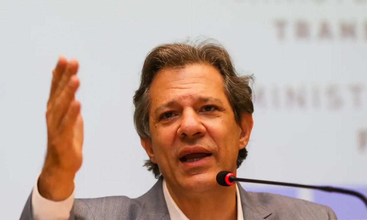 Haddad citou entrevista de Eduardo Bolsonaro ao Financial Times, em que o deputado prevê uma nova onda de sanções dos EUA