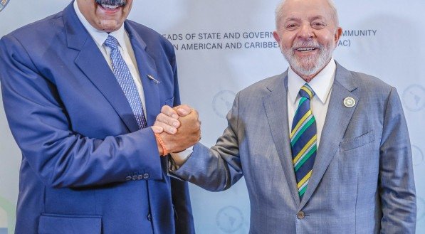  Presidente da República, Luiz Inácio Lula da Silva, durante reunião bilateral com Nicolás Maduro