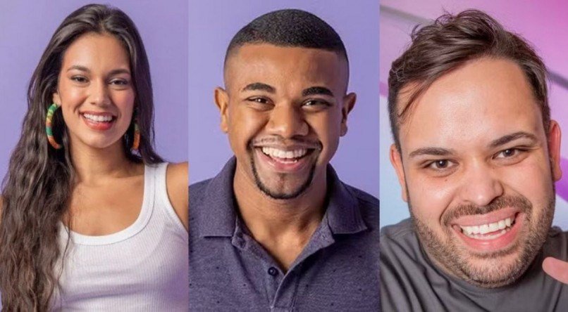 Alane, Davi e Michel estão no Paredão desta semana no BBB 24
