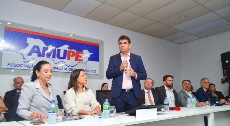 Prefeito de Paudalho e atual presidente da Associação Municipalista de Pernambuco (Amupe), Marcelo Gouveia (PSD)