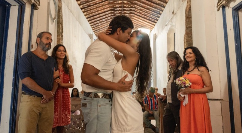 Casamento de Damião e Ritinha no remake de "Renascer"