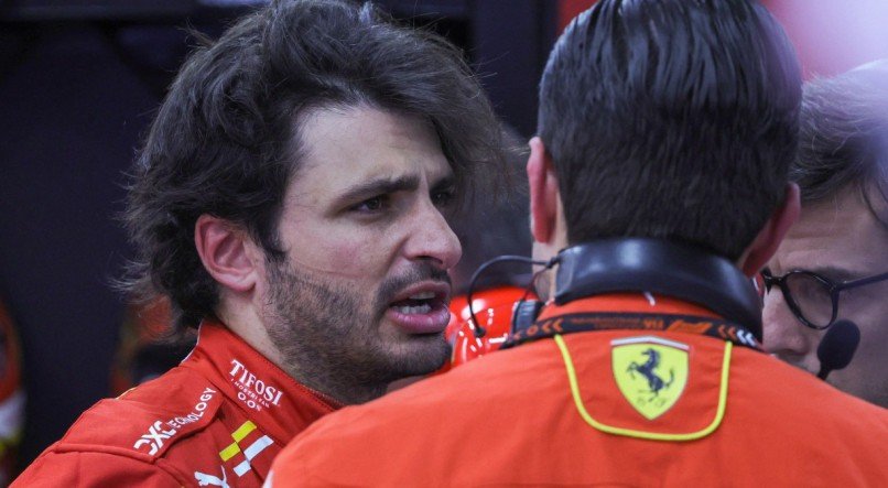 Carlos Sainz, da Ferrari, está fora do GP da Arábia Saudita