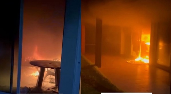 Casa de Ant&ocirc;nio Rueda e da irm&atilde; foram incendiadas na praia de Toquinho