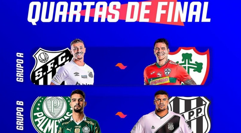 Alguns jogos das quartas de final do Campeonato Paulista 2024