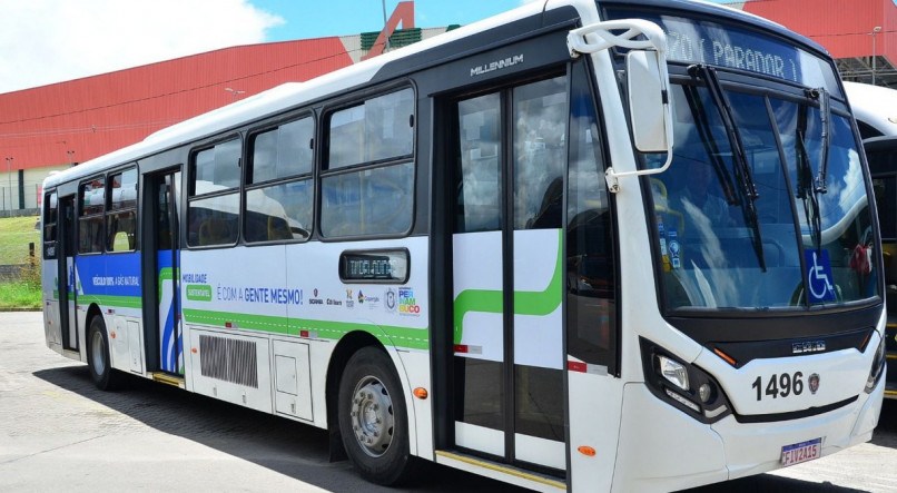 Ônibus movido a Gás Natural Veicular (GNC) está em teste na RMR