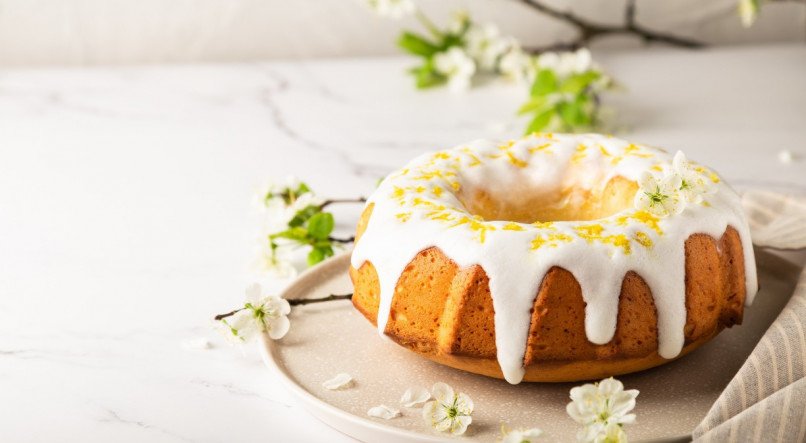 Bolo de limão 