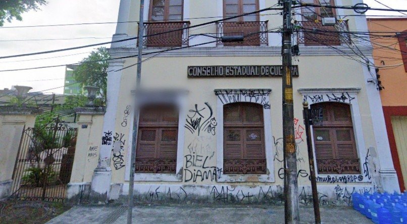 Sede do Conselho Estadual de Cultura fica no bairro da Boa Vista, no Recife