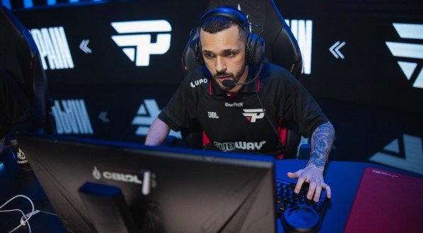 Dynquedo, jogador da paiN Gaming em ação no CBLoL 2024