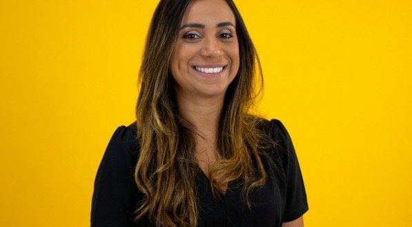 Uma das homenageadas a engenheira civil, Fernandha Batista do Comitê Tecnológico Permanente (CTP)/Crea-PE