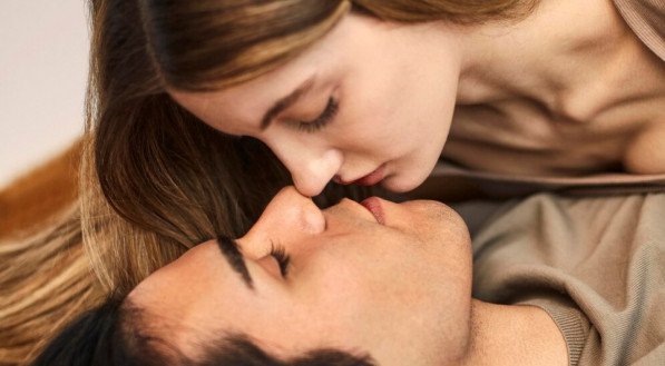 Casal com amor amante