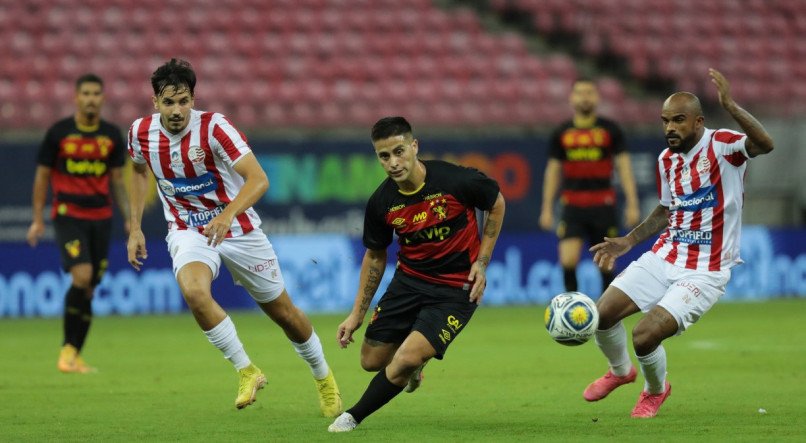 N&aacute;utico e Sport empataram por 2x2 na 6&ordf; rodada da Copa do Nordeste