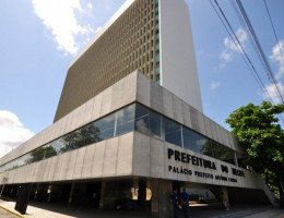 Sede da prefeitura do Recife, no Cais do Apolo