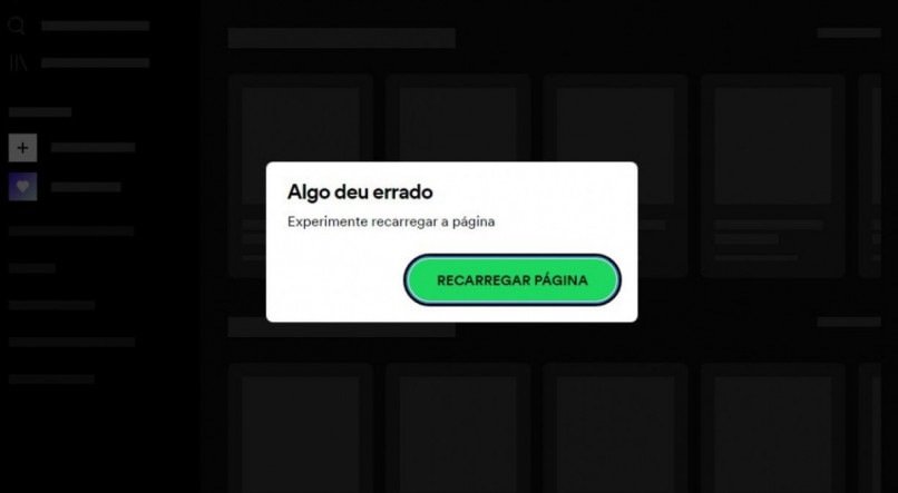 Spotify web fora do ar