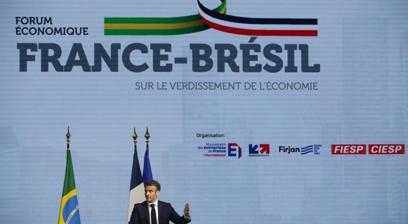 Presidente da França, Emmanuel Macron, disse que não defende o acordo que está sendo costurado entre os países do Mercosul e a União Europeia