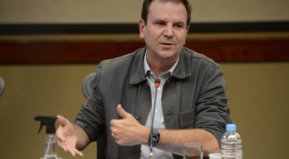 O prefeito reeleito do Rio de Janeiro, Eduardo Paes