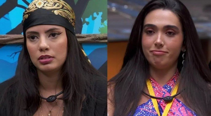 Fernanda e Giovanna estão no Paredão do BBB 24
