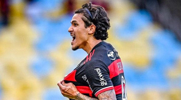 Pedro, atacante do Flamengo