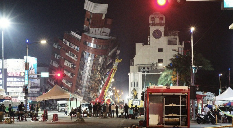 Tremor que atingiu Taiwan foi mais forte dos últimos 25 anos