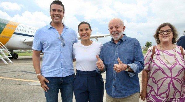Raquel Lyra recebe Lula em Caruaru 