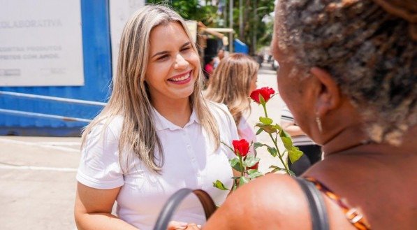 Clarissa T&eacute;rcio, candidata &agrave; Prefeitura de Jaboat&atilde;o do Guararapes 