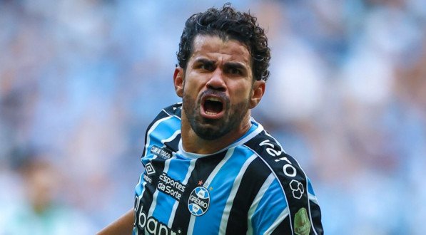 Diego Costa, atacante do Grêmio