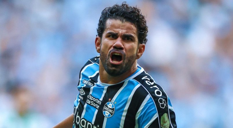 Diego Costa, atacante do Grêmio