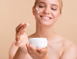 creme; skin care; pele