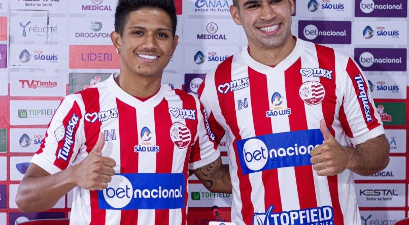 Thiago Lopes e Gustavo Maia foram apresentados oficialmente