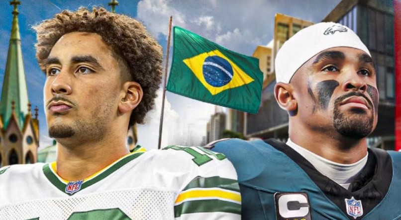 Primeiro jogo da NFL no Brasil será entre Philadelphia Eagles e Green Bay Packers