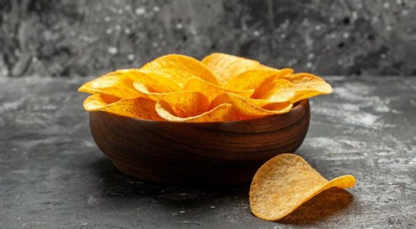 chips de batata doce