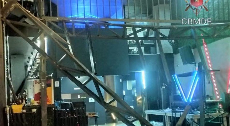Desabamento de Mezanino em Bar deixa 11 Feridos em Ceilândia, DF





