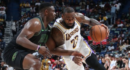 Los Angeles Lakers e New Orleans Pelicans se enfrentam no play-in nesta terça (16)