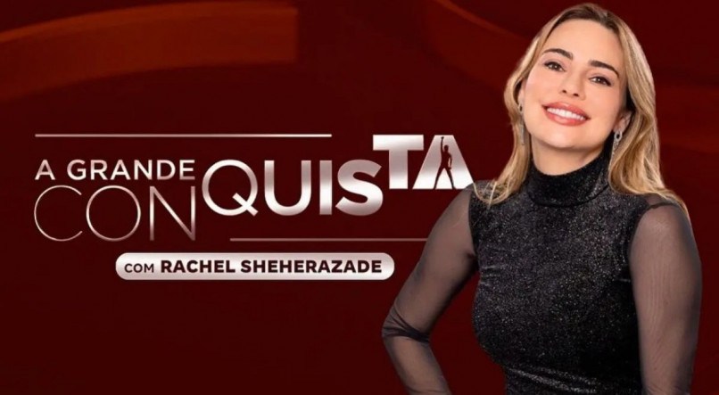 Rachel Sheherazade é a nova apresentadora de "A Grande Conquista".