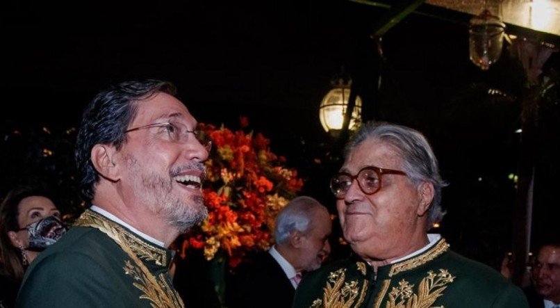 Merval Pereira e José Paulo Cavalcanti 