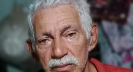Antônio Lima do Nascimento, de 76 anos, morreu após ser atingido por uma bala perdida