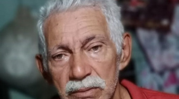 Antônio Lima do Nascimento, de 76 anos, morreu após ser atingido por uma bala perdida