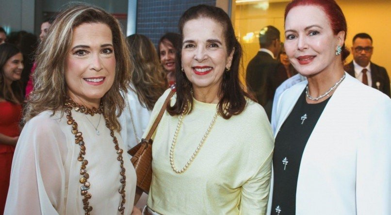 Coca Figueiredo, Izabel Maia e Lourdinha Maciel, brilhos no nosso mundo feminino