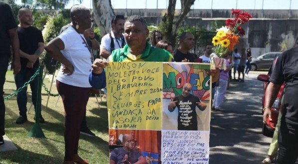 Anderson Leonardo foi sepultado no Cemitério Jardim da Saudade de Sulacap