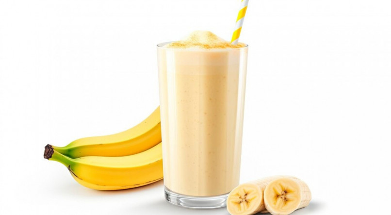 Aprenda a fazer uma vitamina de banana fit