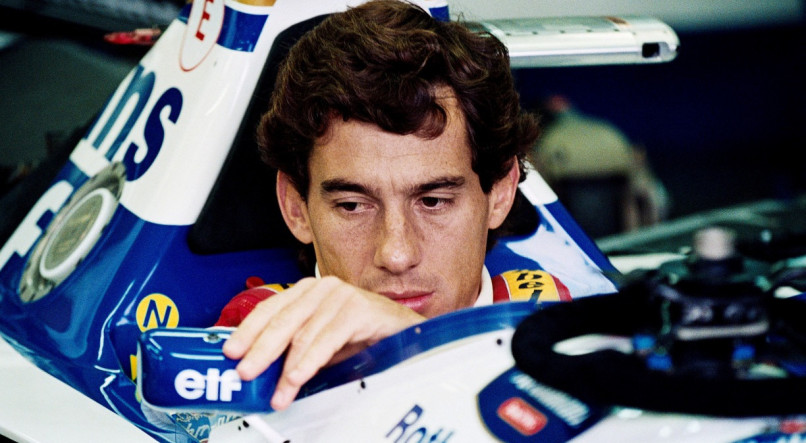 Ayrton Senna pilotou pela Williams em 1994