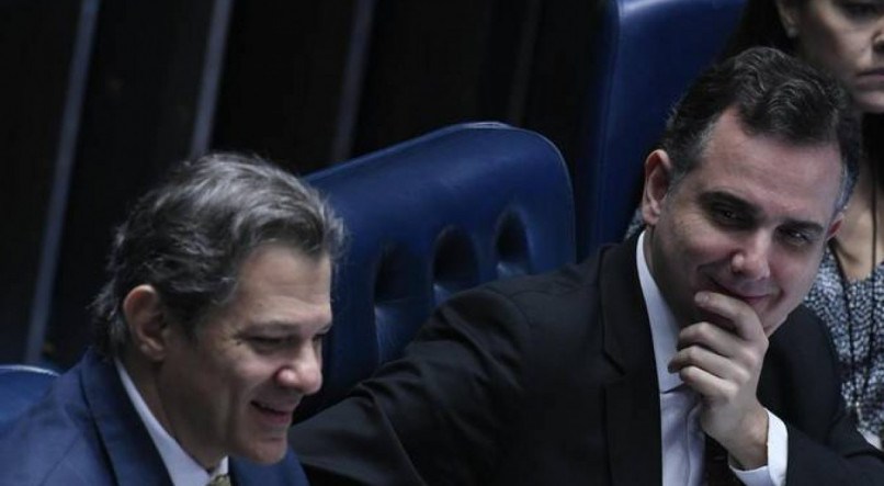 Pacheco reclama das atitudes de Haddad depois que o Congresso vota contra os projeto sdo Governo Lula. 