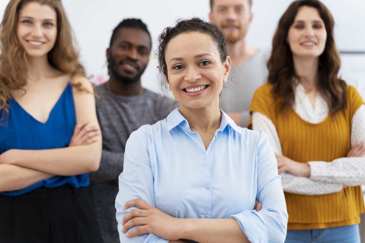 Imagem ilustrativa de equipe de trabalhadores